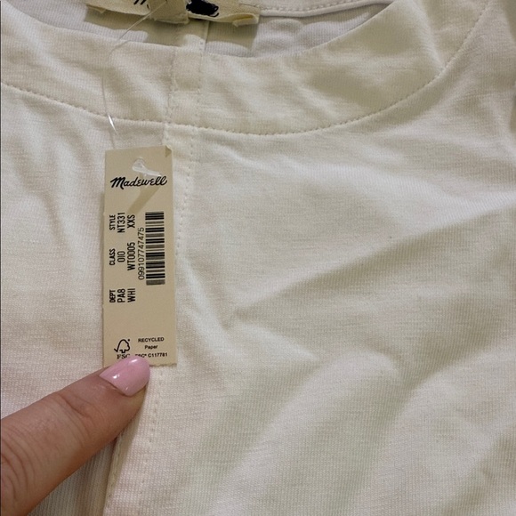 Madewell Puff-Sleeve Tee Size XXS - Picture 5 of 12